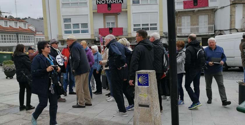 Siete de cada diez turistas que visitan Betanzos son españoles