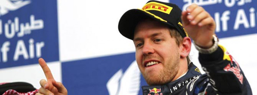 Vettel lidera el Mundial tras el GP de de Bahrein, donde Alonso fue séptimo