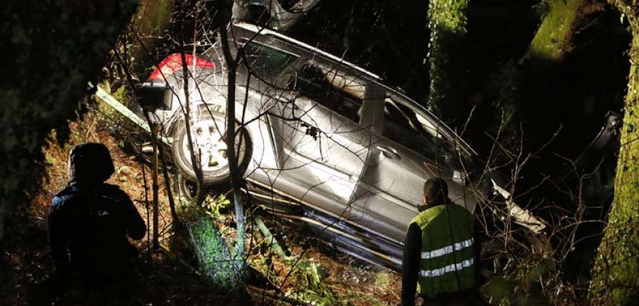 Dos personas fallecen en Porto do Son en un accidente de tráfico