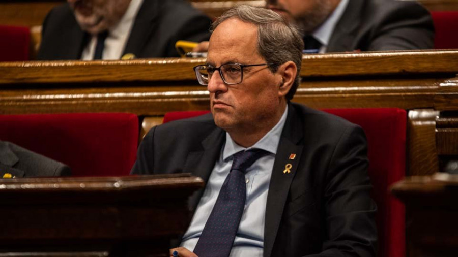 Torra convoca el 5 de diciembre la mesa de diálogo de partidos catalanes