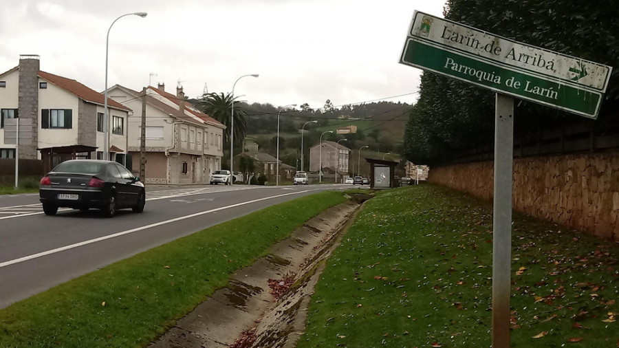 Augas de Galicia adjudica la obra de la red de saneamiento de Larín por 133.000 euros