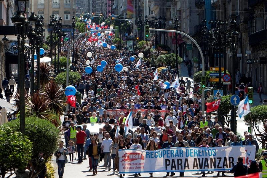 Sindicatos gallegos reclaman un Gobierno que derogue la reforma laboral