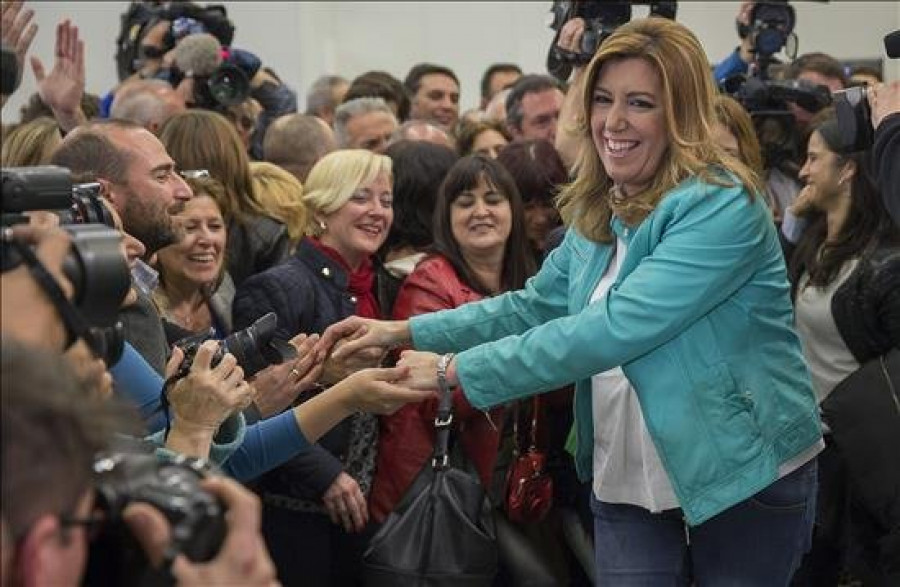 Díaz asegura que gobernará "en solitario" y reafirma su compromiso con Andalucía