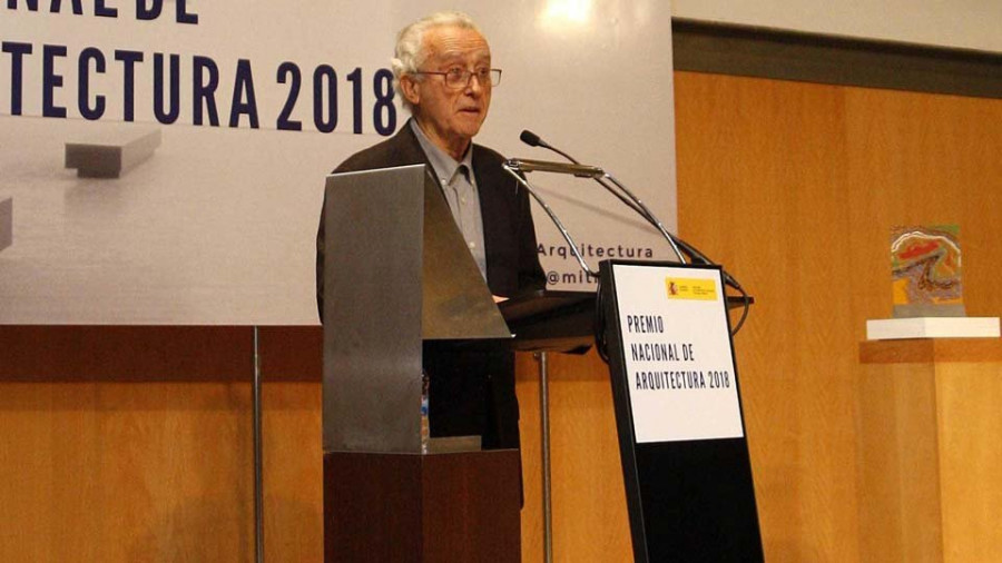 Manuel Gallego Jorreto pide que no se olvide el “carácter social” que tiene la arquitectura
