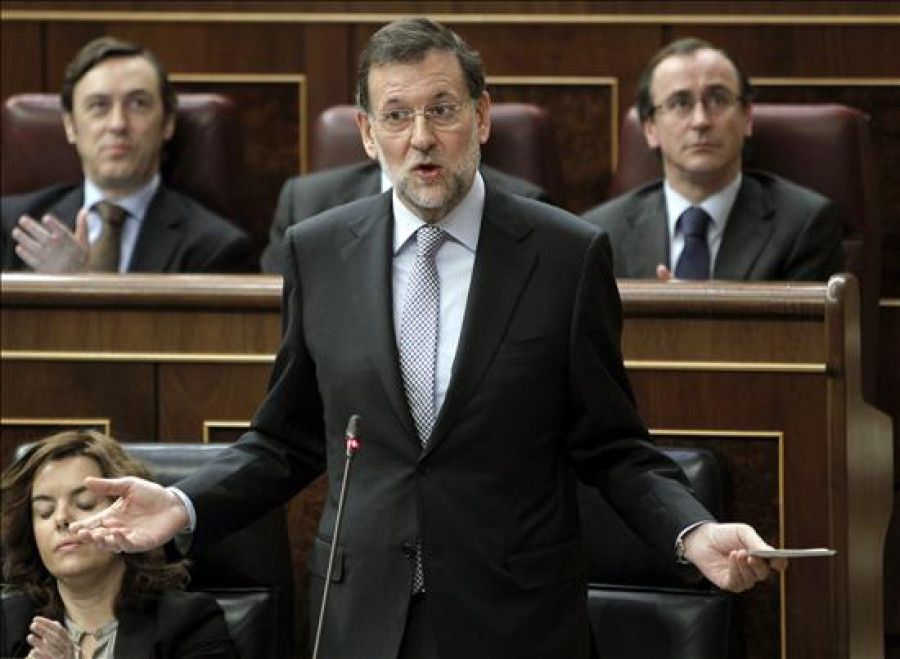 Rajoy acaba su discurso diciendo que España es de fiar y tiene futuro