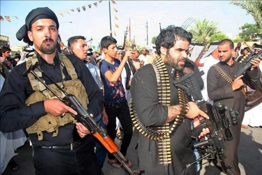 Hombres armados toman un puesto de control fronterizo entre Irak y Siria