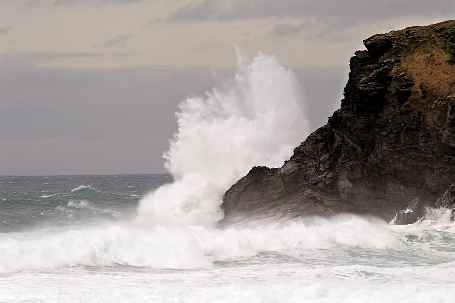 Activada la alerta naranja por temporal costero en el litoral de A Coruña