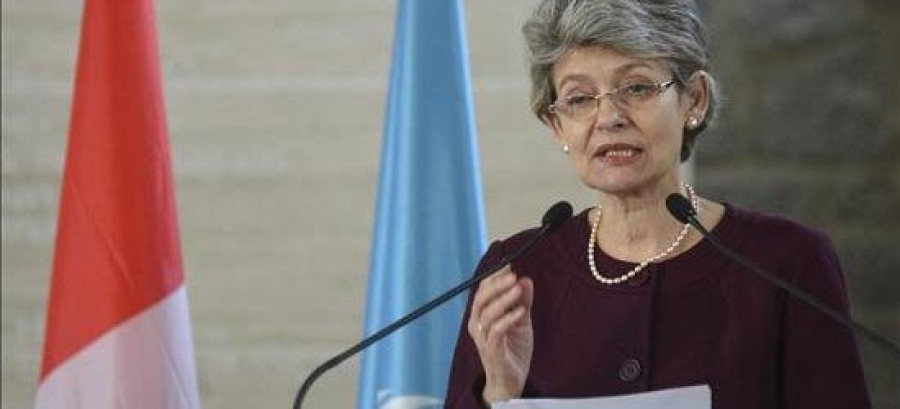 La directora de la Unesco destaca la apuesta de España por la cultura contra la crisis