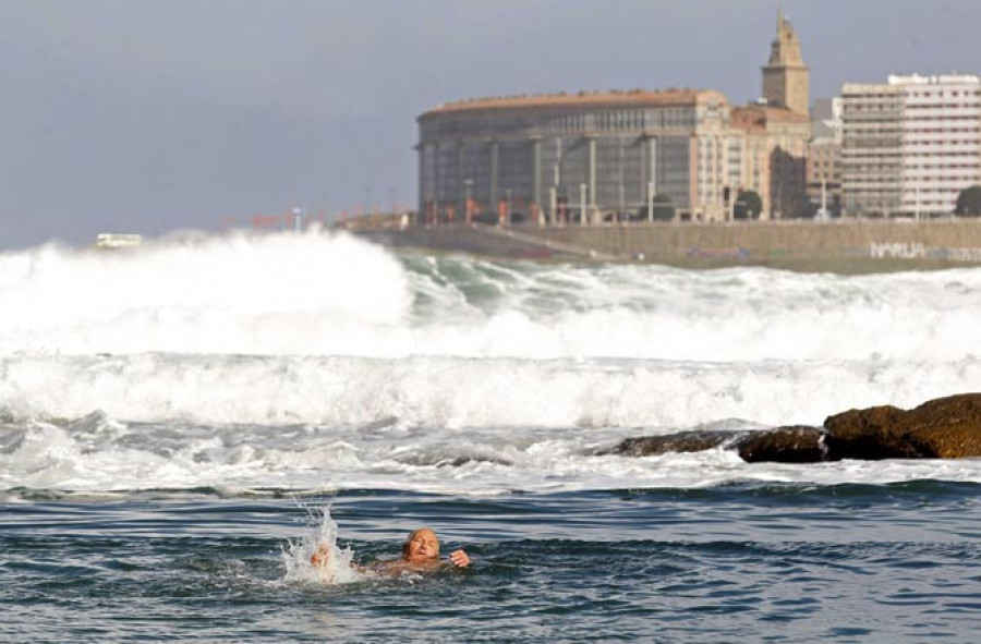 Vuelve el temporal con mar arbolada y vientos muy fuertes en tierra