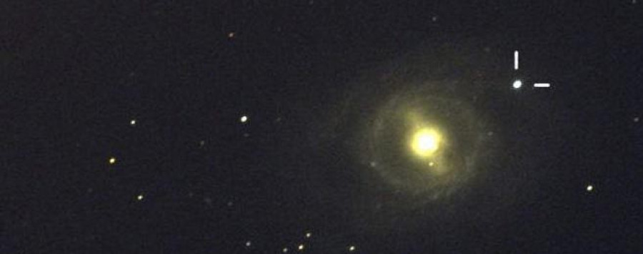 Avistada una supernova desde Forcarei a 35 millones de años luz