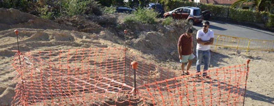 Denuncian como ilegal la obra de una torre eléctrica en Castro de Elviña