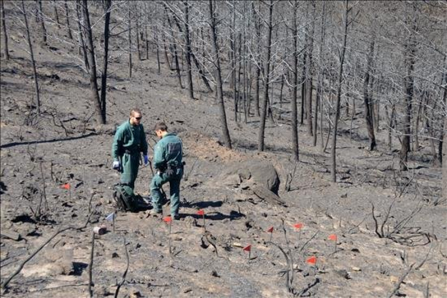Grave un niño 5 años por quemaduras con las cenizas del incendio de Gata