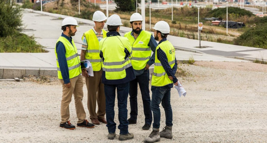 Los cooperativistas denuncian que las obras de urbanización en el Ofimático vuelven a estar paralizadas