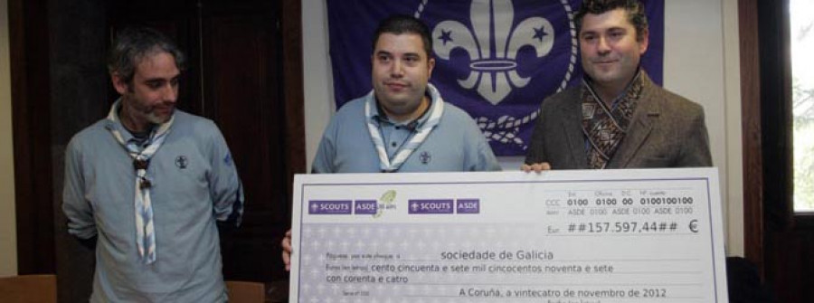 Los scouts dedican 39.000 horas al año a voluntariado