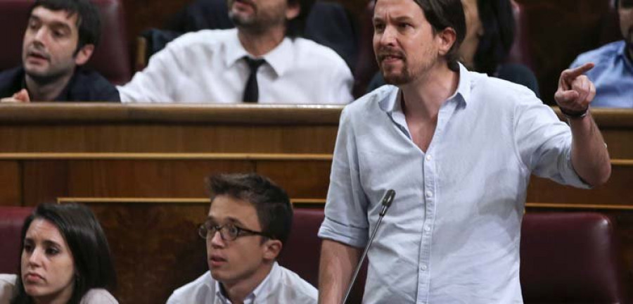 El líder de Podemos afirma que 
hay más “delincuentes potenciales” en el Congreso que “ahí fuera”