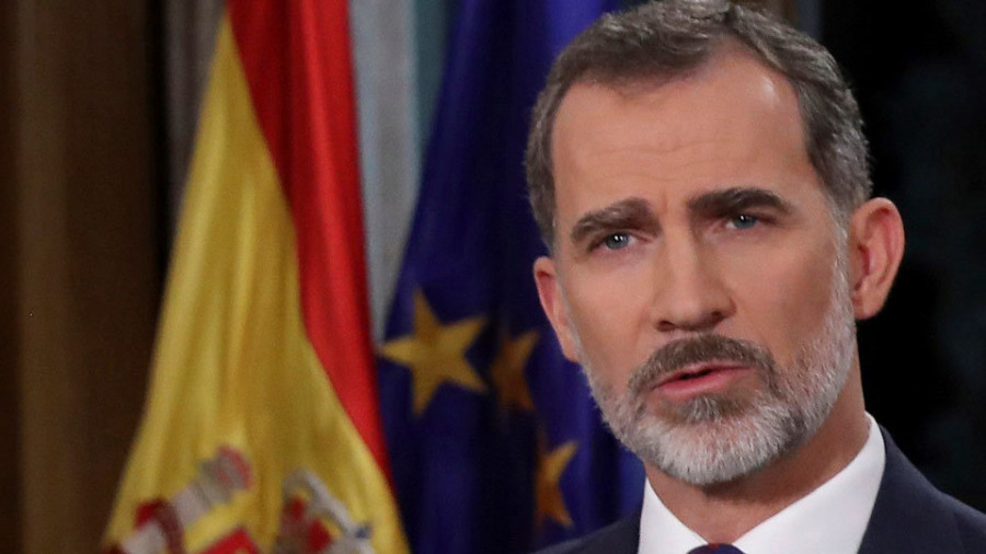 Felipe VI insta a impedir que renazcan en España el rencor y el resentimiento