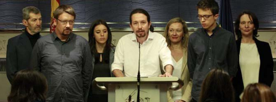 Iglesias ofrece al PSOE un gobierno “proporcional” y se postula como vicepresidente