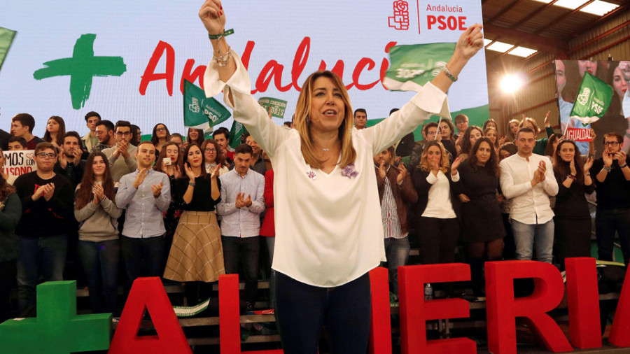 La campaña de Andalucía sube de tono en el inicio  de la cuenta atrás electoral