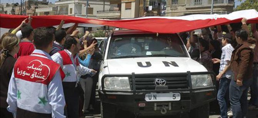 El régimen sirio culpa a un "grupo terrorista" de la masacre de ayer en Hama