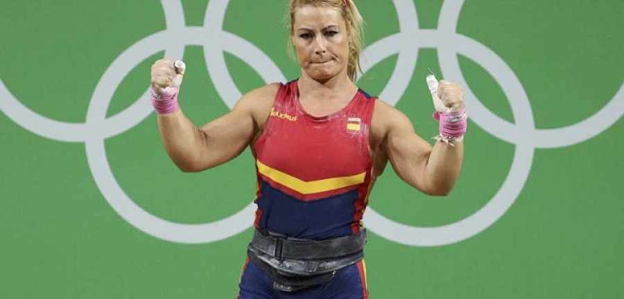 Lydia Valentín se cuelga la plata mundial en la categoría de 81 kilos