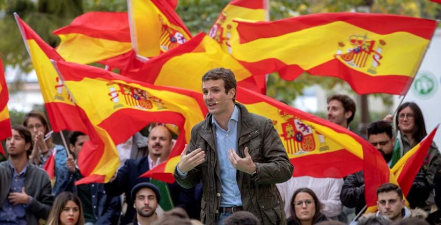 Casado cree un acto de “felonía” que Sánchez “se venda al independentismo”