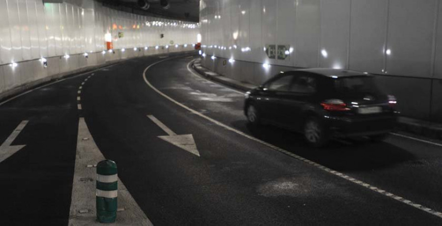 Unas obras en el túnel de O Parrote lo mantendrán cerrado cuatro días