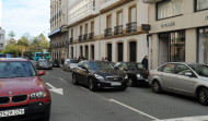 La peatonalización de Puga y Parga marca el inicio de los planes municipales a favor de los viandantes