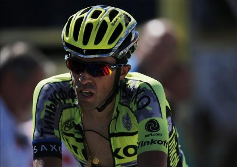 Contador dice que "simplemente no tenía piernas"; Froome ha subido "lanzado"