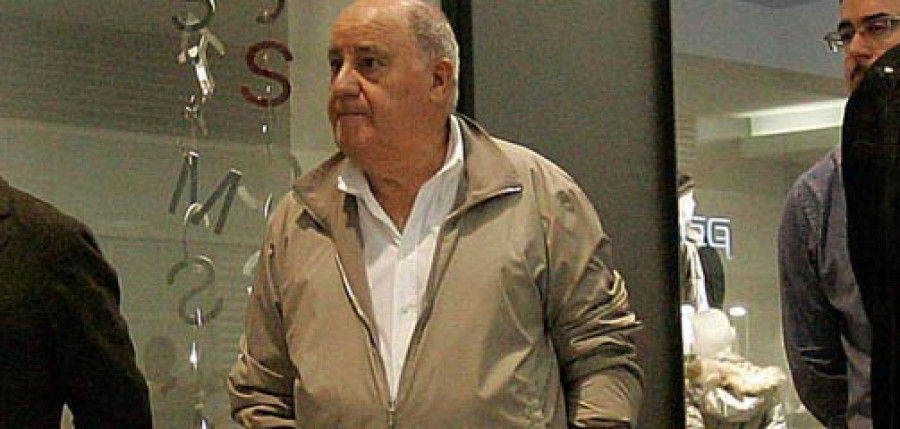 El español Amancio Ortega pasa a ser el tercer hombre más rico del mundo