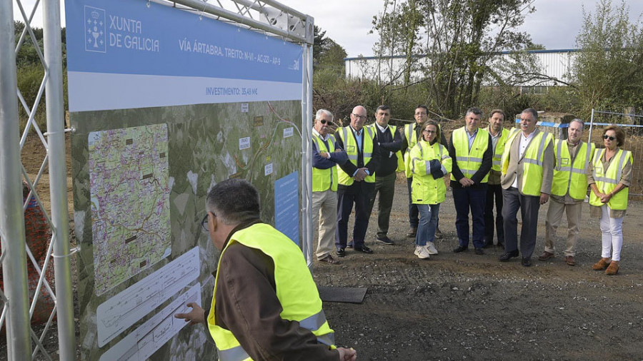 La Xunta urge a Fomento a autorizar el enlace de la Vía Ártabra y la AP-9