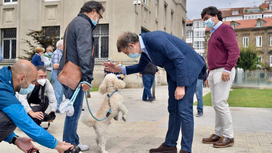 Feijóo contrapone su modelo al frente de la Xunta al de un Ejecutivo que “desprecia la economía gallega”