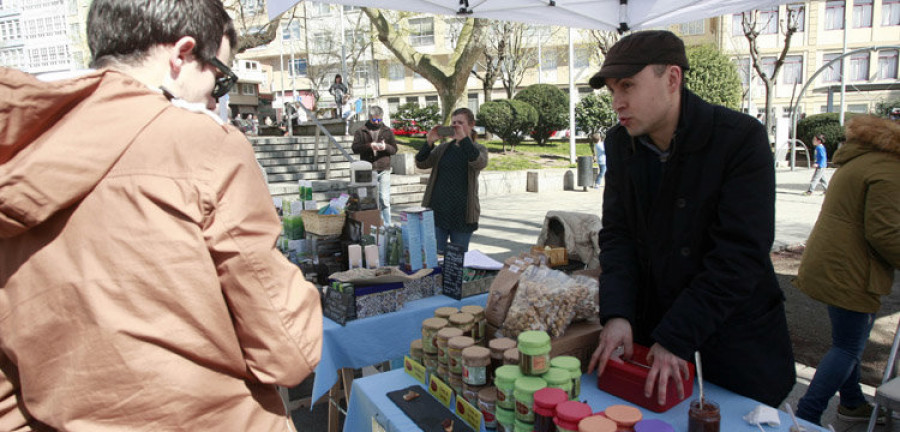 nuevo mercado de productos ecológicos y de proximidad en la plaza de españa