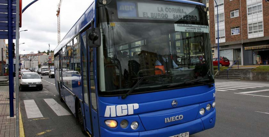 Una línea de bus enlazará la playa de Bastiagueiro con Cambre y Culleredo