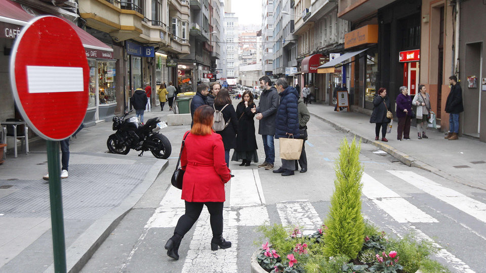 Compostela y Alcalde Marchesi serán calles peatonales de modo permanente