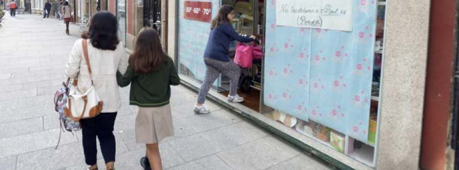 Los jóvenes empresarios denuncian que las obras en locales están paradas