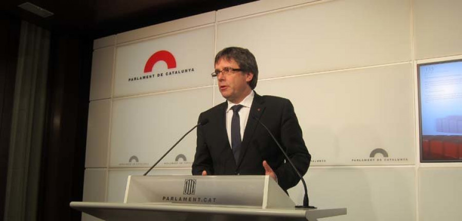 Puigdemont propone un Comité Ejecutivo para ganar apoyos y lograr un referéndum pactado