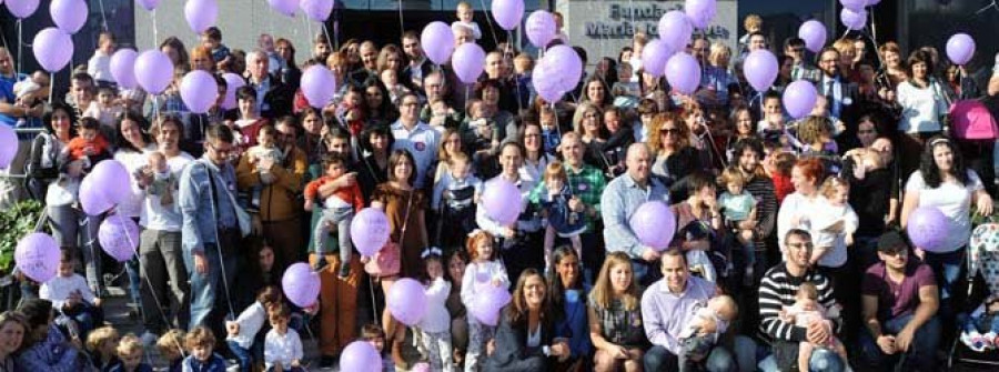 Los niños prematuros gallegos celebran  su día con un acto  en la Fundación Jove