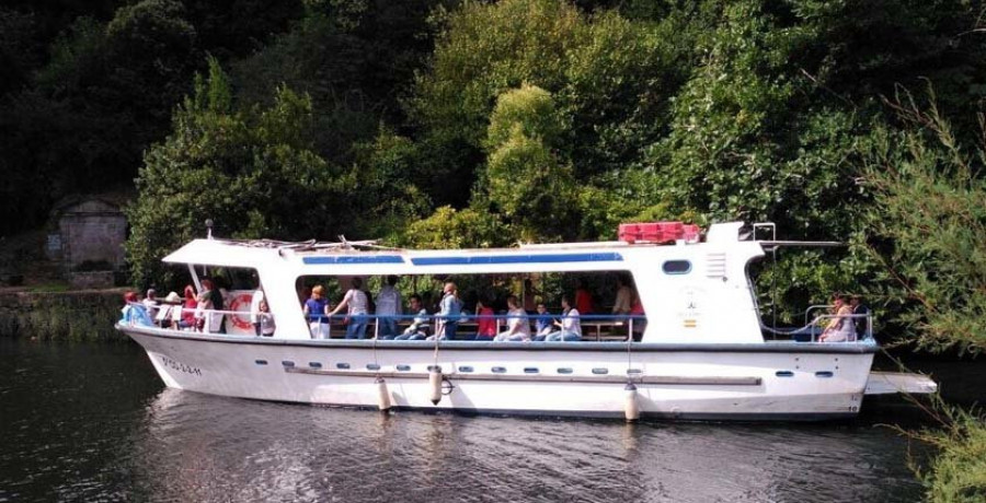 Betanzos apuesta 
por las rutas fluviales por el río Mandeo 
como nuevo reclamo turístico de la ciudad