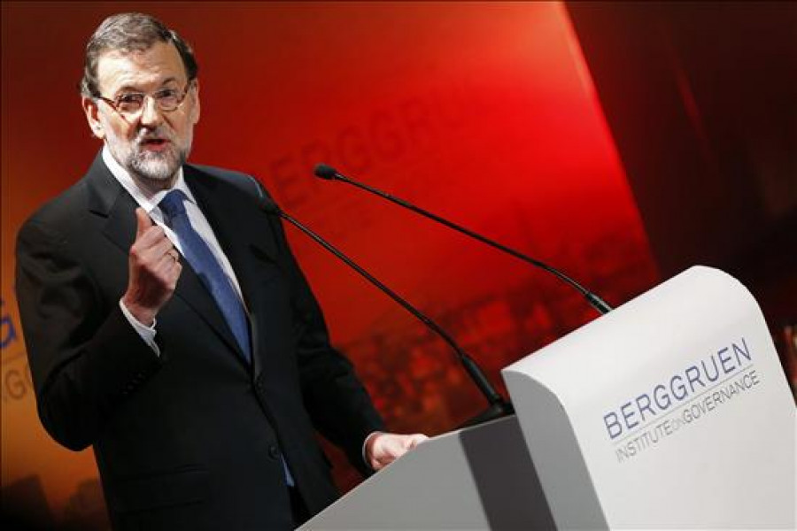 Rajoy apela a rechazar en los comicios europeos a quienes buscan dividir en la UE