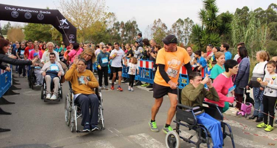 La carrera solidaria de Aspronaga es ya un referente deportivo e inclusivo de la comarca