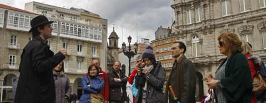 A Coruña se convierte en el único destino turístico gallego que mejora sus cifras en febrero