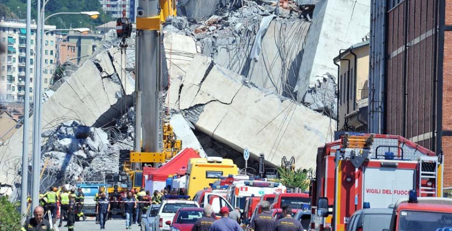 La Fiscalía de Génova teme un “error humano” en el derrumbe del puente