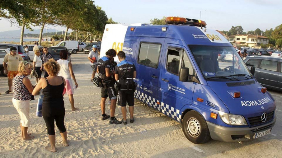 Cuatro de cada diez atenciones por ahogo  en playas y ríos gallegos en lo que va de año acabaron en muerte