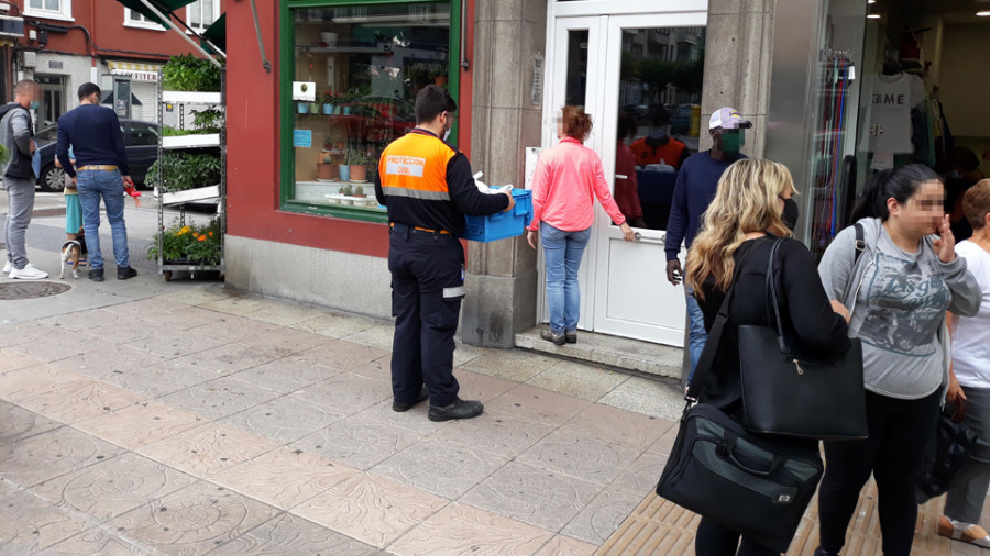 La entrega de comidas a domicilio de voluntarios finalizará este mes