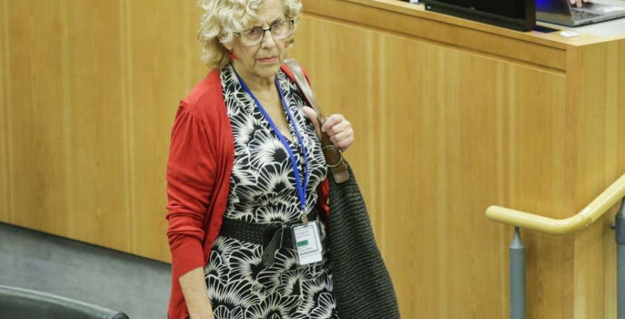 Carmena confirmará hoy si
se presenta a la reelección como alcaldesa de Madrid