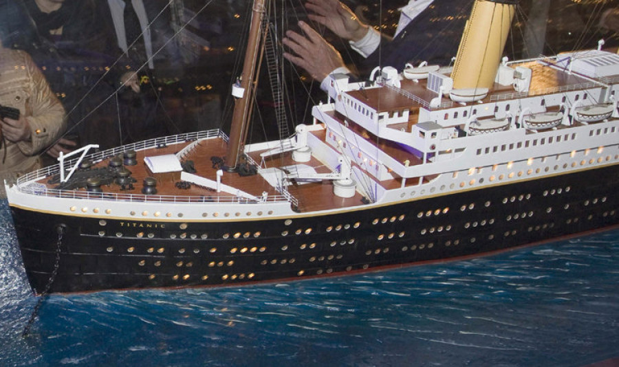 Una exposición sobre el Titanic en París recuerda la tragedia del batiscafo Titan