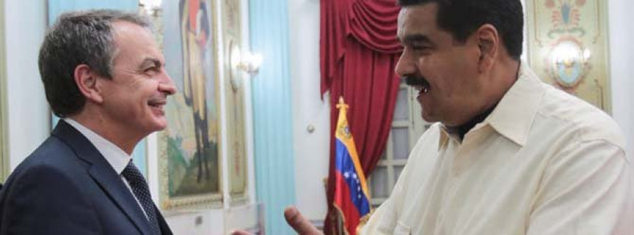 Maduro se reúne con Zapatero, al que define como “un buen ser humano”