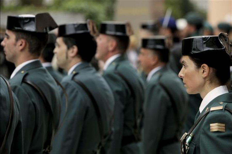 La Guardia Civil homenajea a sus miembros más distinguidos en el día de su patrona