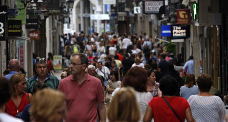 El comercio del centro no logra incrementar las ventas a pesar de la gran afluencia de turistas