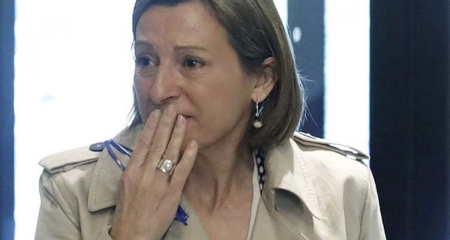 Forcadell sale de la prisión tras pagar su fianza de 150.000 euros